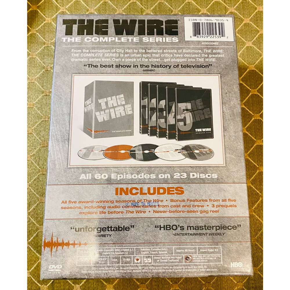 HBO THE WIRE The Complete Series SEALED
